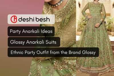 Glow Up with Glossy Anarkali | Anarkali Ideas For Partywear