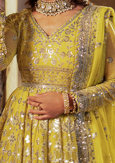 Asim Jofa Bekhudi Pakistani Chiffon Anarkali