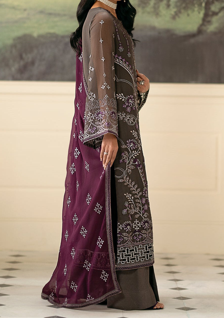 Flossie Meharbano Pakistani Luxury Chiffon Dress