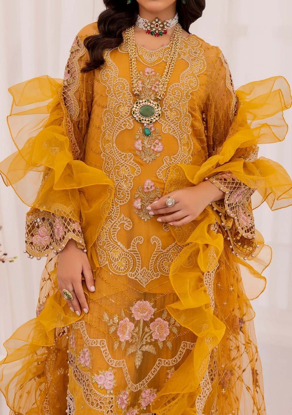 Adan's Libas Chantelle Pakistani Lawn Dress - db26690