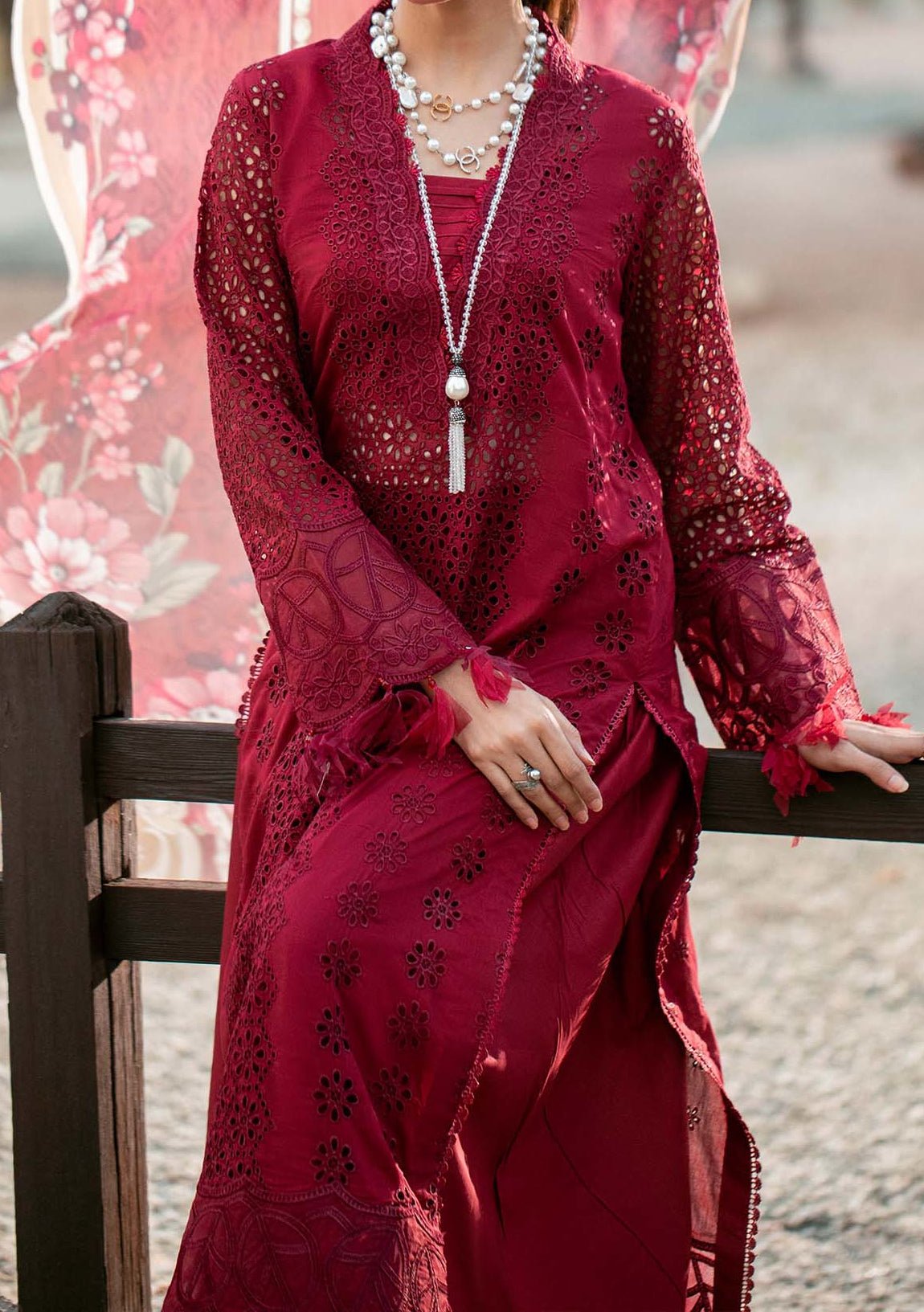 Adan's Libas Khadija Sheikh Pakistani Embroidered Lawn - db26014