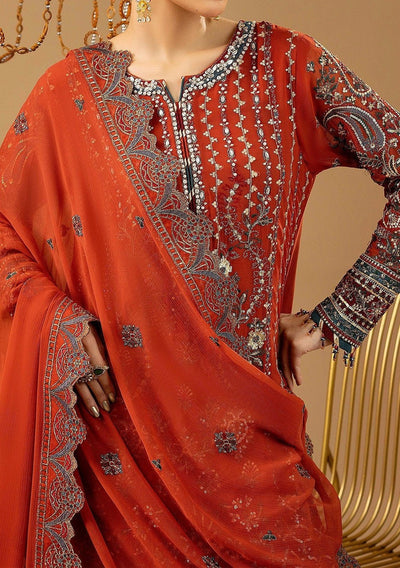 Adan's Libas Pakistani Luxury Chiffon Dress - db30052