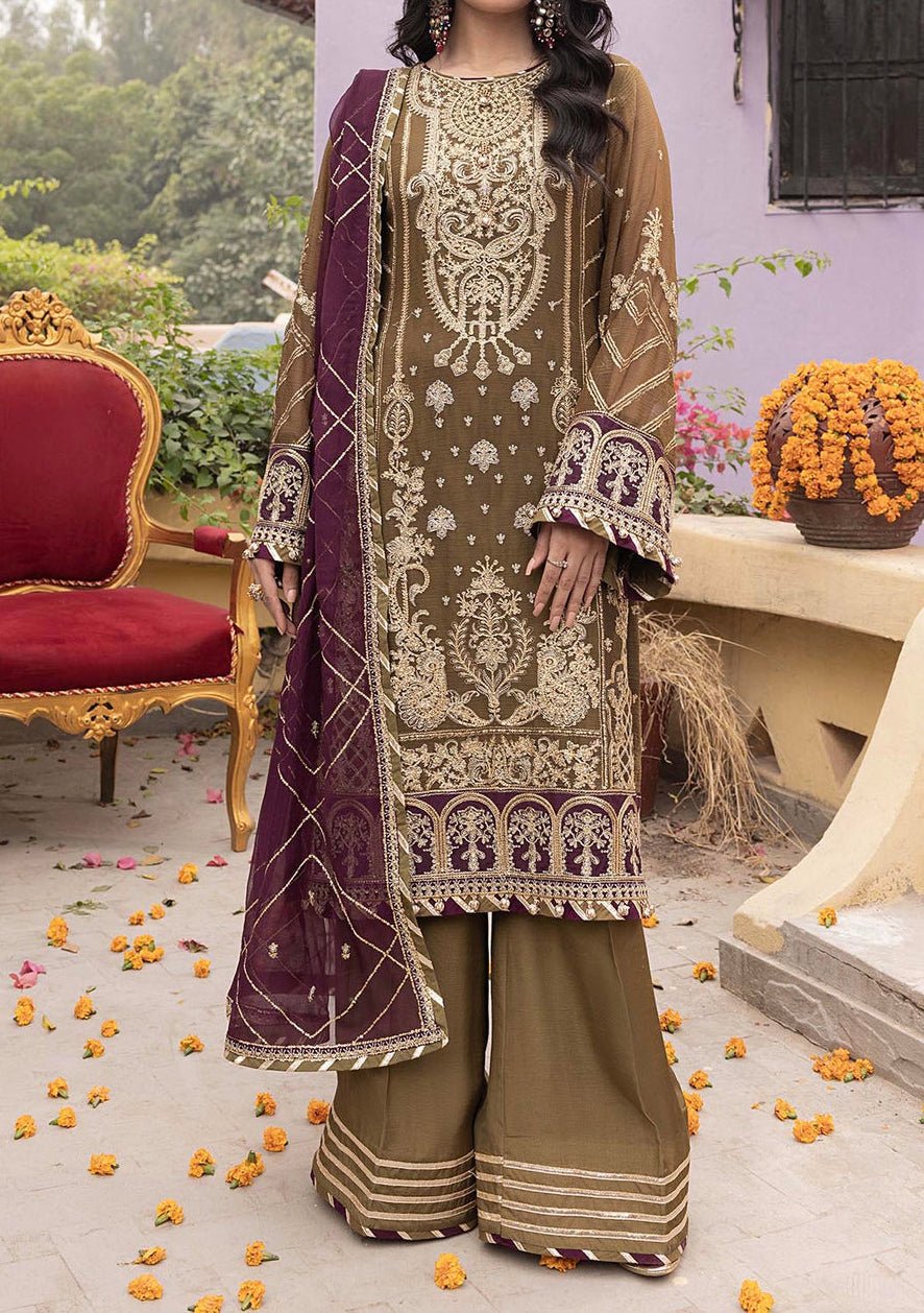 Adan's Libas Rang E Mehfil Pakistani Palazzo Suit - db27725