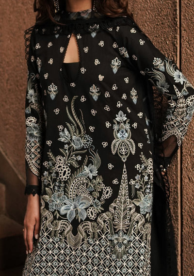 Afrozeh Caviar Pakistani Luxury Chikankari Lawn - db26101