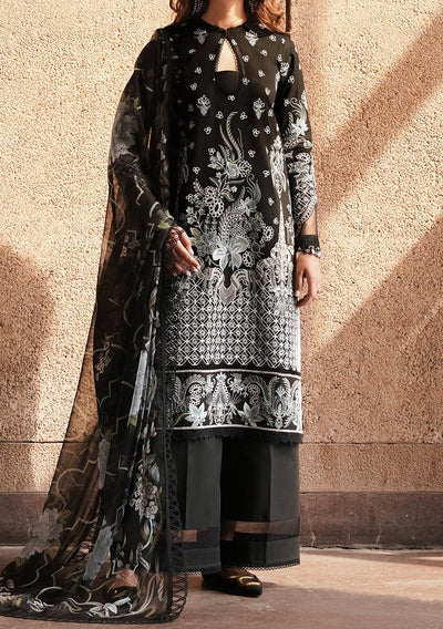 Afrozeh Caviar Pakistani Luxury Chikankari Lawn - db26101