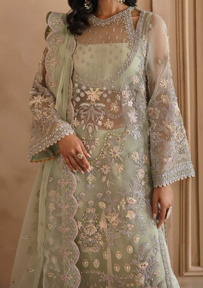 Akbar Aslam Isolde Pakistani Luxury Organza Dress - db27358