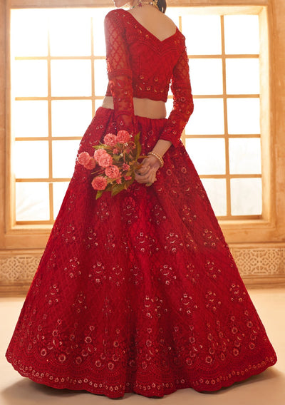 Alizeh Heritage Designer Bridal Wear Lehenga Choli - db27676