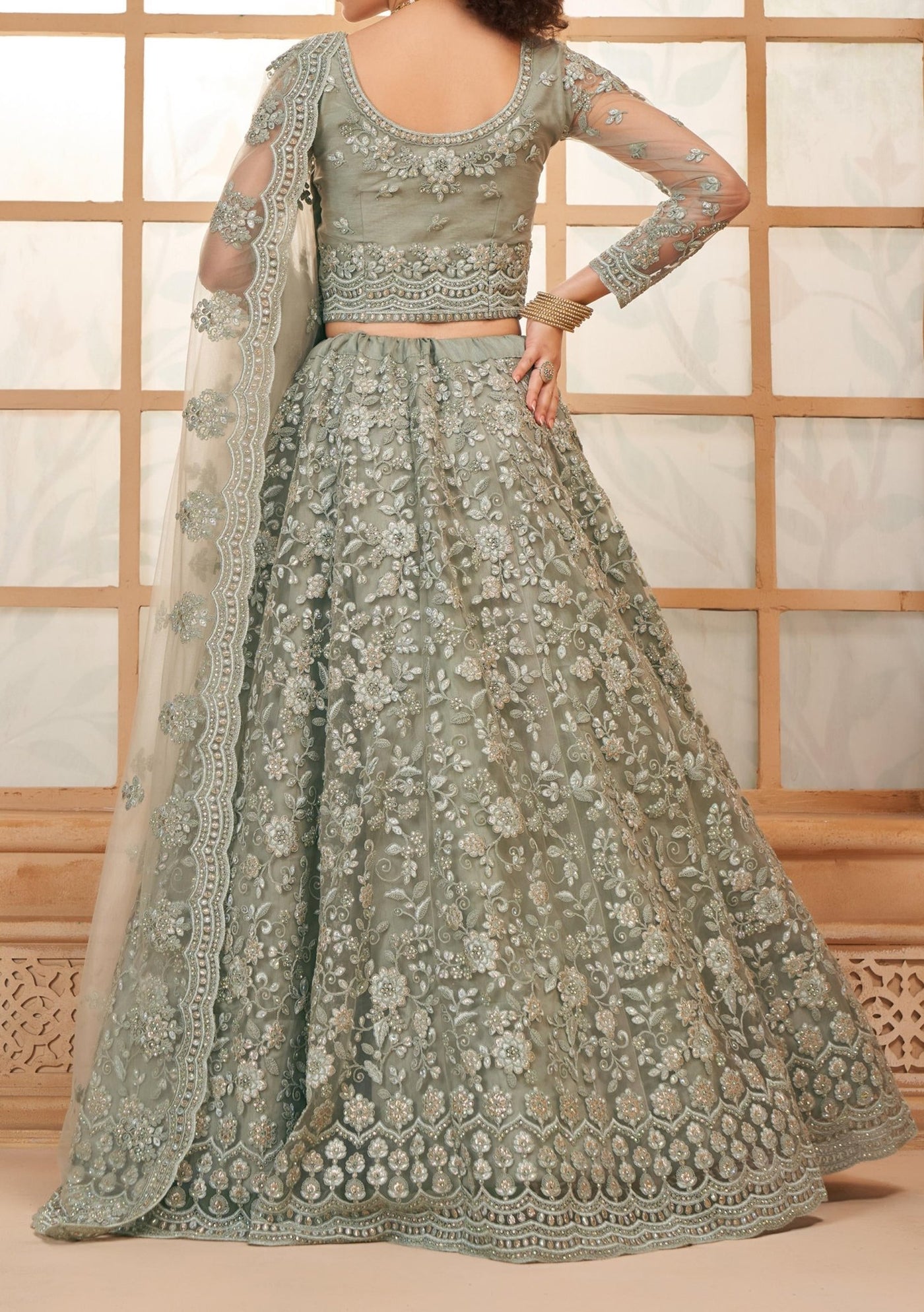 Alizeh Heritage Designer Bridal Wear Lehenga Choli - db27672