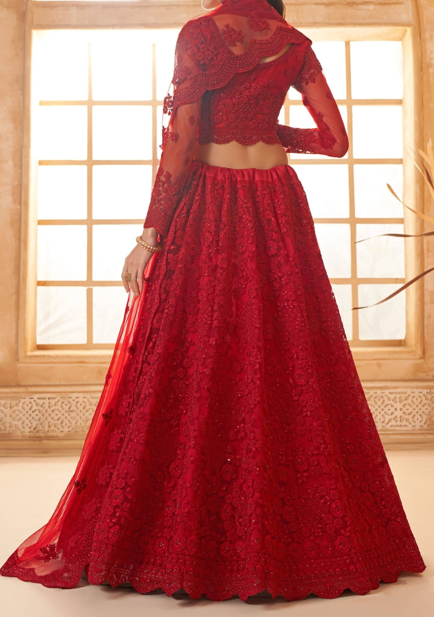 Alizeh Heritage Designer Bridal Wear Lehenga Choli - db27670