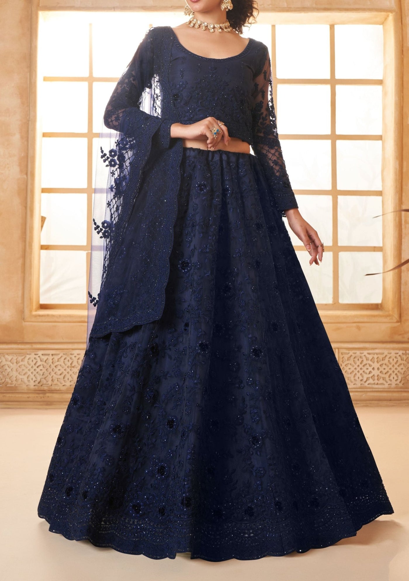 Alizeh Heritage Designer Bridal Wear Lehenga Choli - db27681