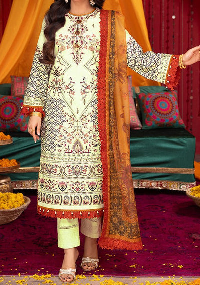 Asim Jofa Asra Festive Pakistani Lawn Dress - db26311