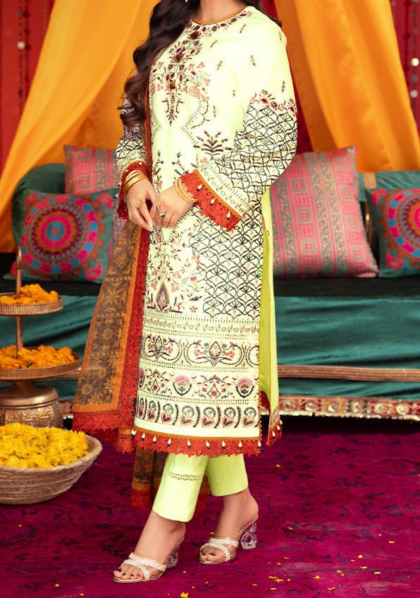 Asim Jofa Asra Festive Pakistani Lawn Dress - db26311