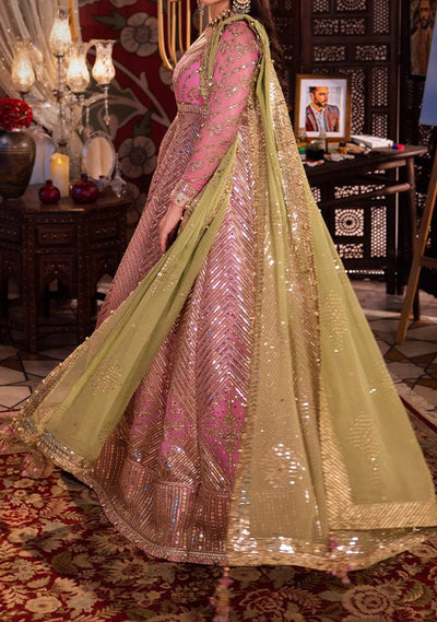 Asim Jofa Chandni Raatein Pakistani Chiffon Anarkali - db27059