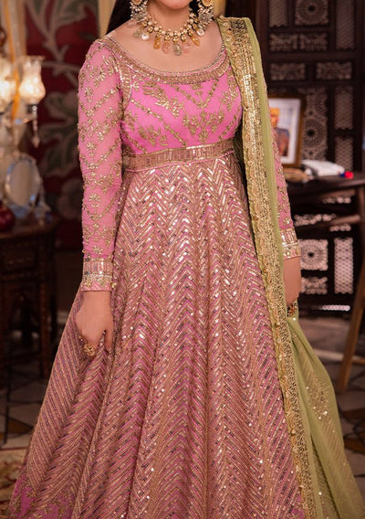 Asim Jofa Chandni Raatein Pakistani Chiffon Anarkali - db27059