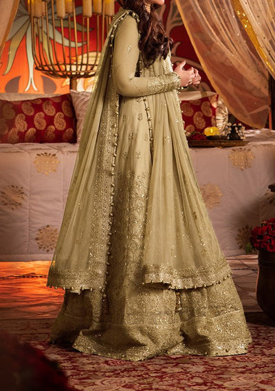 Asim Jofa Chandni Raatein Pakistani Net Anarkali - db27062