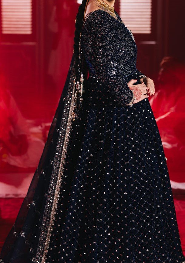 Asim Jofa Makhmal Pakistani Luxury Anarkali - db27797