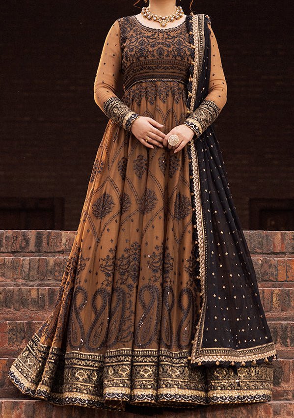 Asim Jofa Pakistani Luxury Chiffon Anarkali - db25867