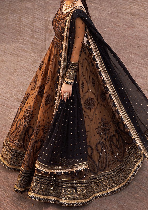 Asim Jofa Pakistani Luxury Chiffon Anarkali - db25867