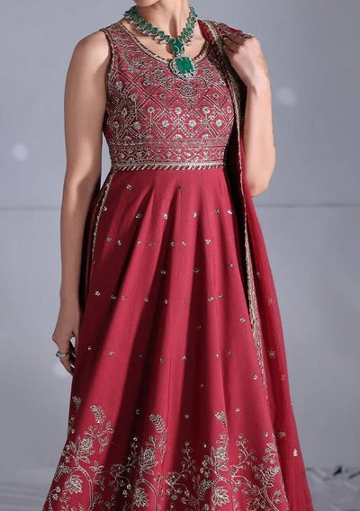 Asim Jofa Pakistani Luxury Silk Dress - db29836