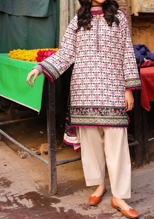 Asim Jofa Prints Ready Made Pakistani Lawn - 