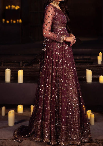 Asim Jofa Vasl Pakistani Chiffon Anarkali - db27348