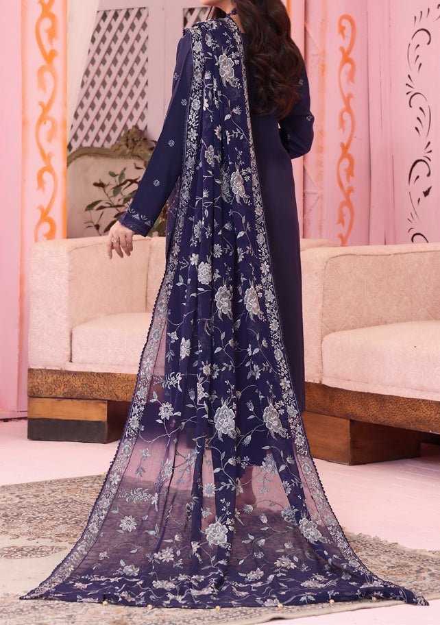 Bin Hameed Aafreen Embroidered Viscose Dress - db27388