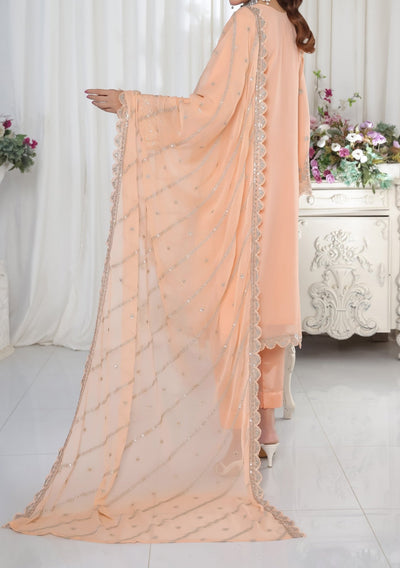 Bin Hameed Aafrin Luxury Embroidered Chiffon Dress - db30226