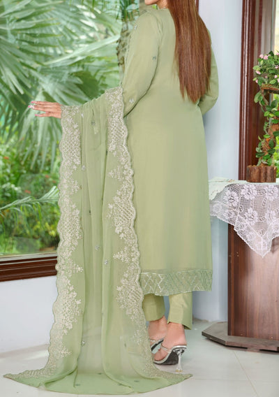 Bin Hameed Arzu Heavy Embroidered Chiffon Dress - db26087