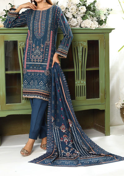 Bin Hameed Emma Embroidered Khaddar Dress - db30411