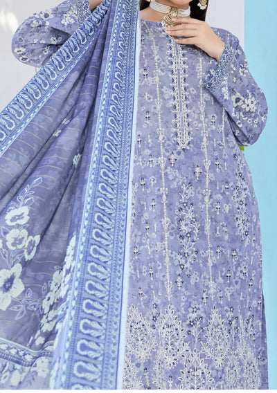 Bin Hameed Rozina Embroidered Printed Lawn Dress - db26198