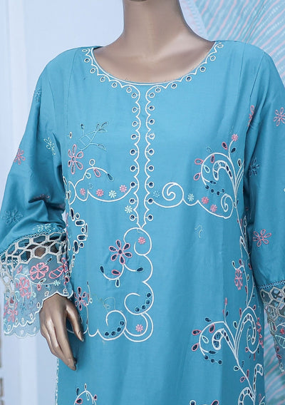 Bin Saeed Ready Made Embroidered Cotton Dress - db27120