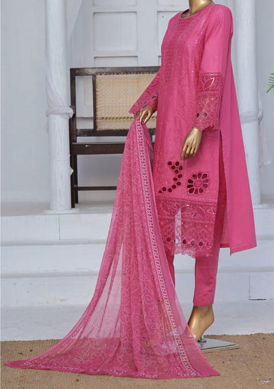 Bin Saeed Ready Made Embroidered Cotton Dress - db27838