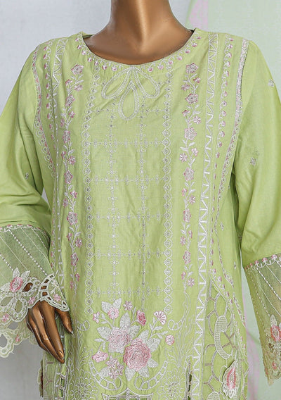 Bin Saeed Ready Made Embroidered Cotton Dress - db27382