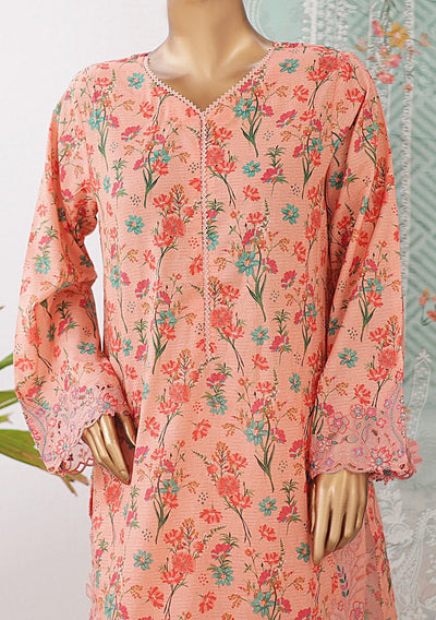 Bin Saeed Ready Made Embroidered Lawn Dress - db25896