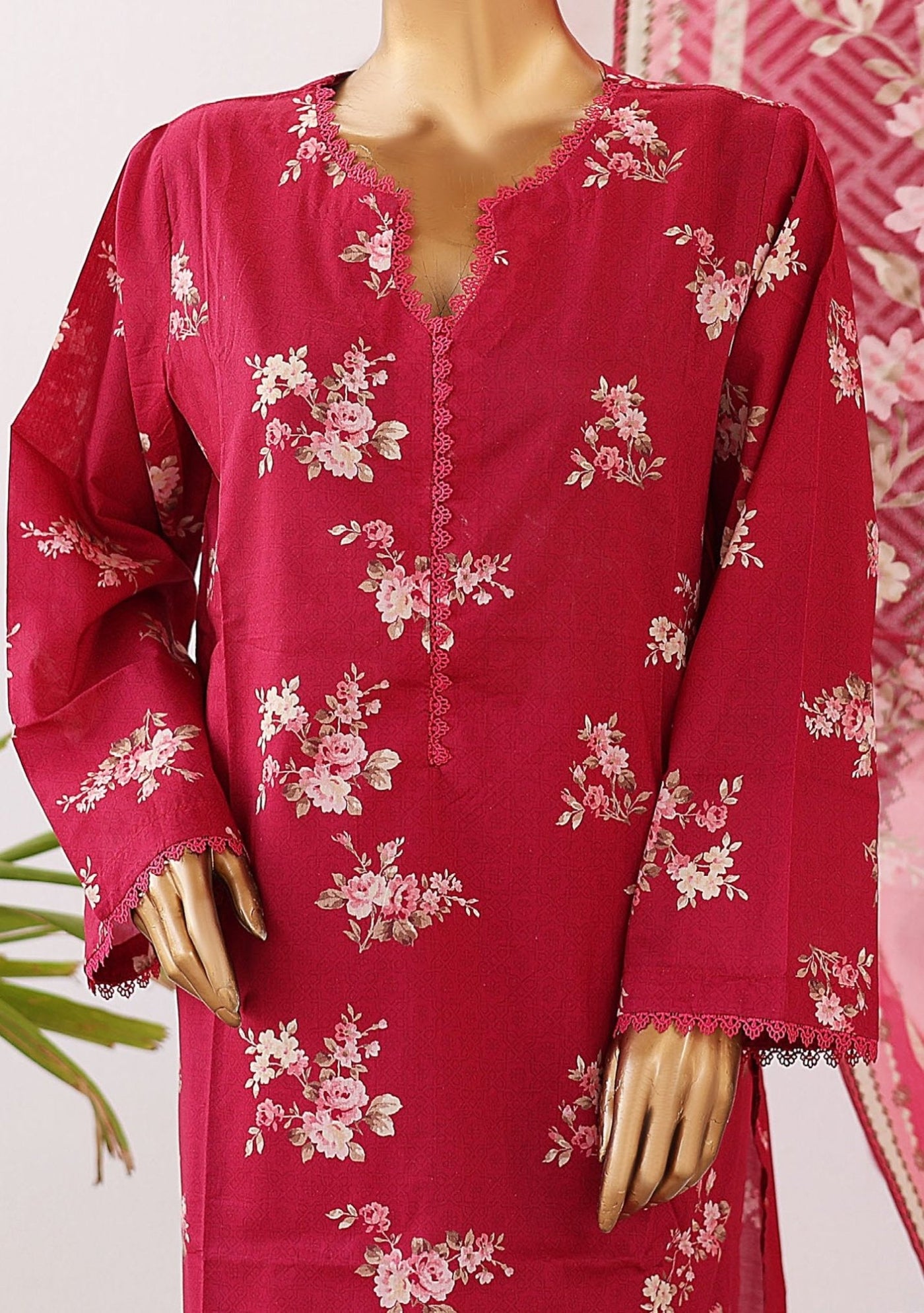 Bin Saeed Ready Made Printed Lawn Dress - db26227