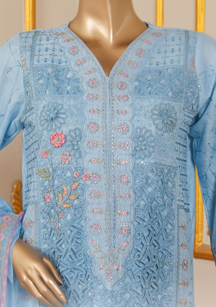Bin Saeed Readymade Luxury Embroidered Lawn - db29801
