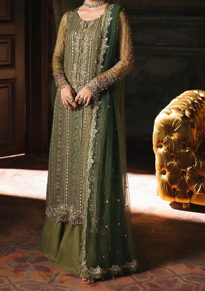 Charizma Embroidered Pakistani Luxury Chiffon Dress - db30352