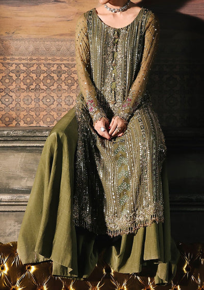 Charizma Embroidered Pakistani Luxury Chiffon Dress - db30352