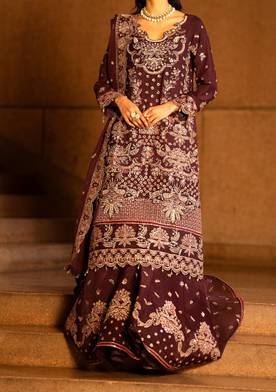 Emaan Adeel Adiba Pakistani Chiffon Dress - db27248