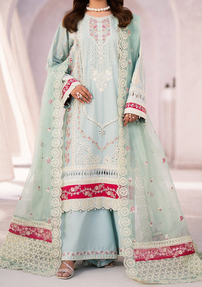 Emaan Adeel Brie Pakistani Luxury Lawn Dress - db26125