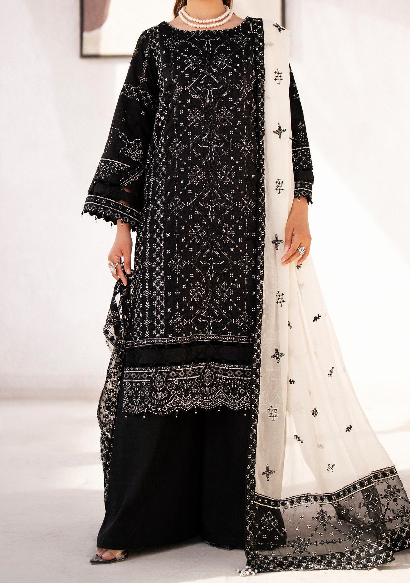 Emaan Adeel Orazio Pakistani Luxury Lawn Dress - db26130