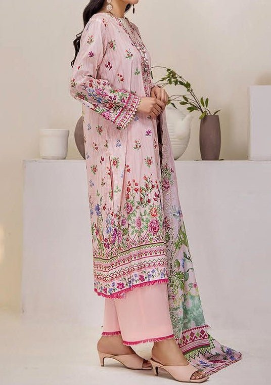 Gulljee Mahajal Ready Made Embroidered Lawn Dress - db26182