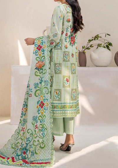 Gulljee Mahajal Ready Made Embroidered Lawn Dress - db26173