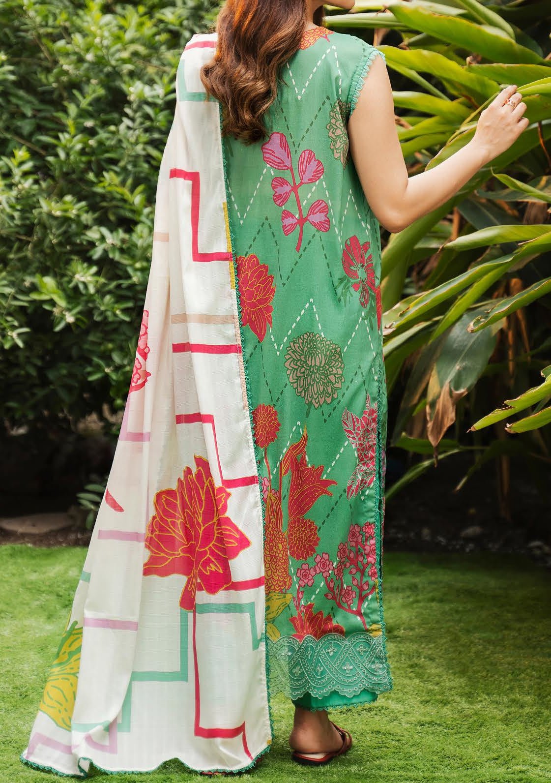 Gulljee Ready Made Digital Printed Lawn - db30022