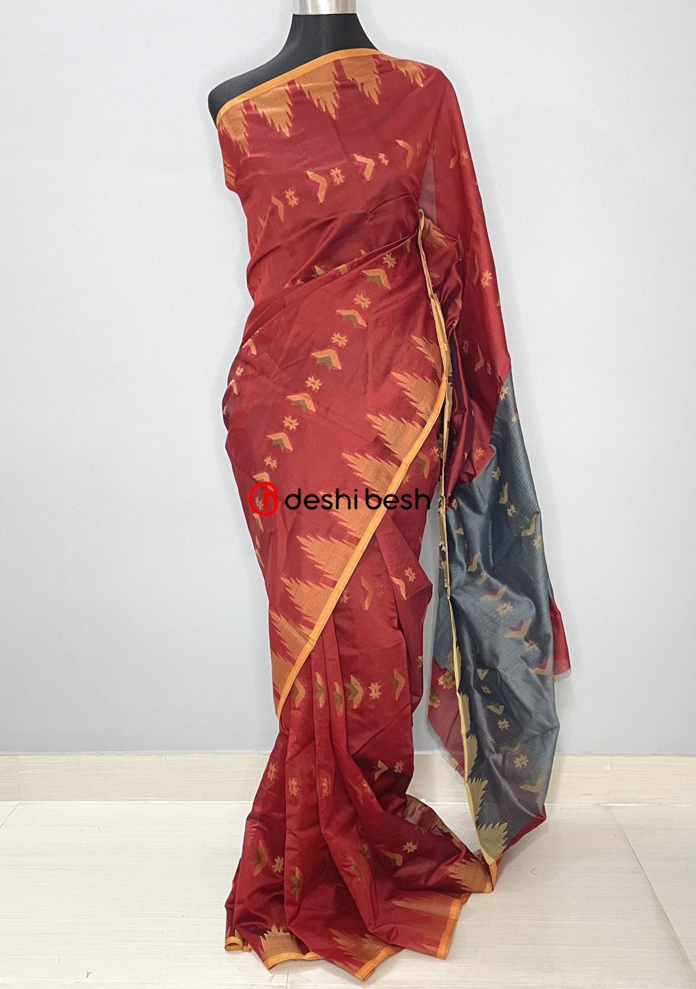 Handloom Jacquard Katan Silk Saree - db25799