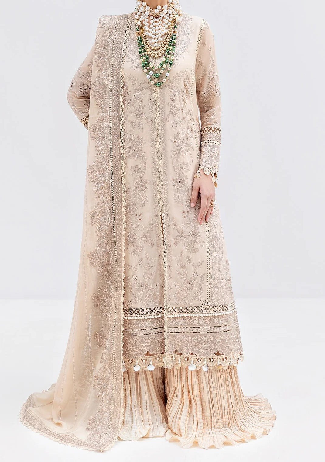 Imrozia Luxe Serene Pakistani Luxury Dress - db29959