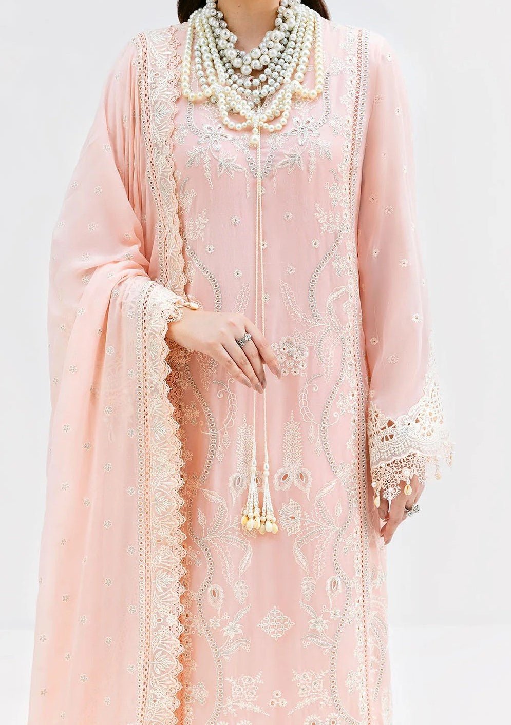 Imrozia Luxe Serene Pakistani Luxury Dress - db29958