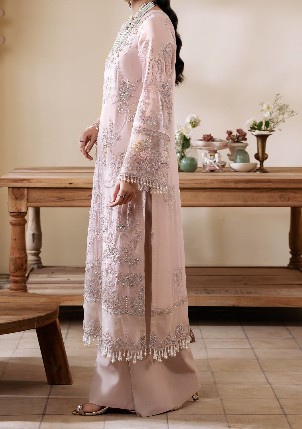 Imrozia Muse Pakistani Luxury Chiffon Dress - db26973