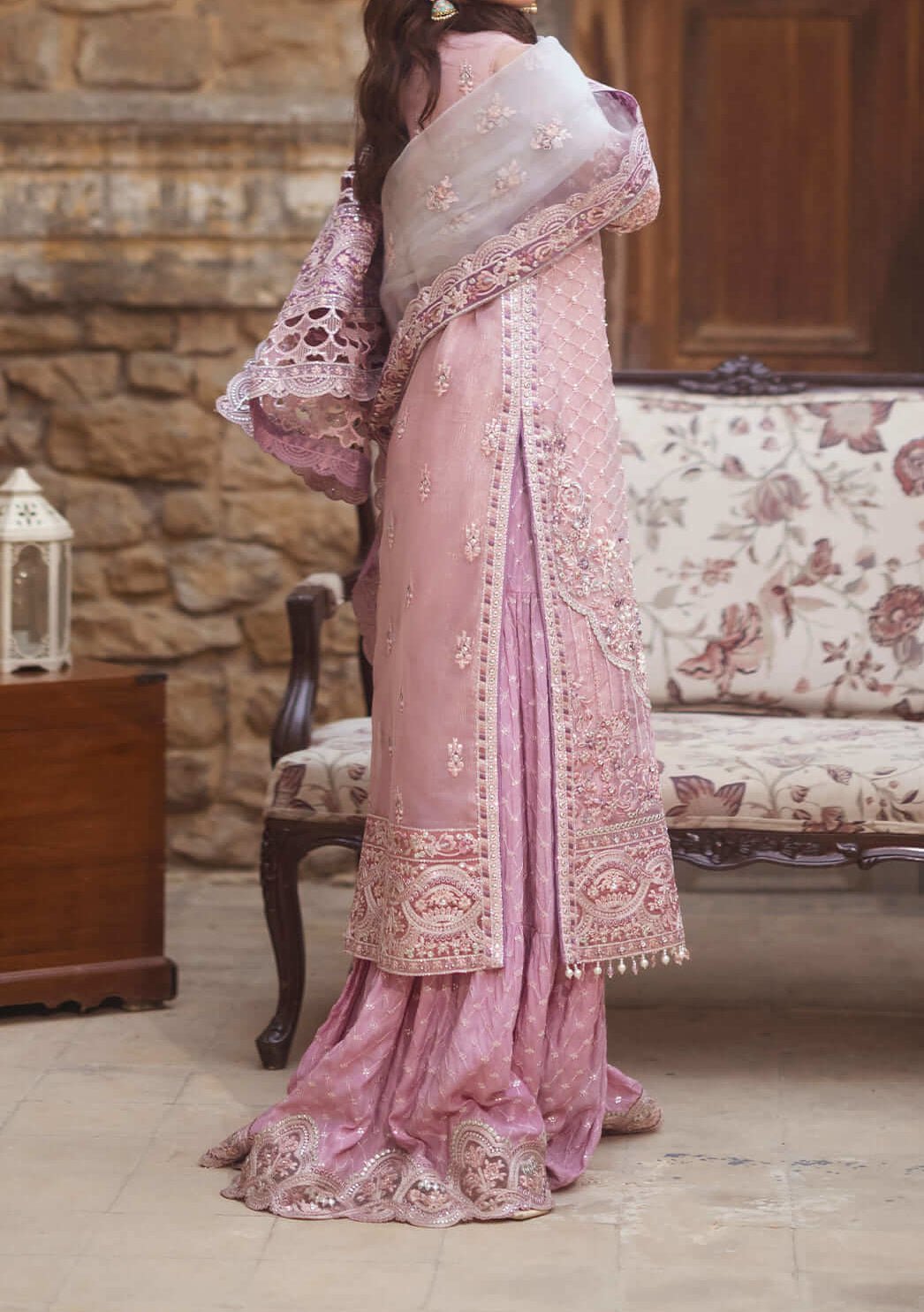 Imrozia Naqsh Pakistani Luxury Dress - db27305