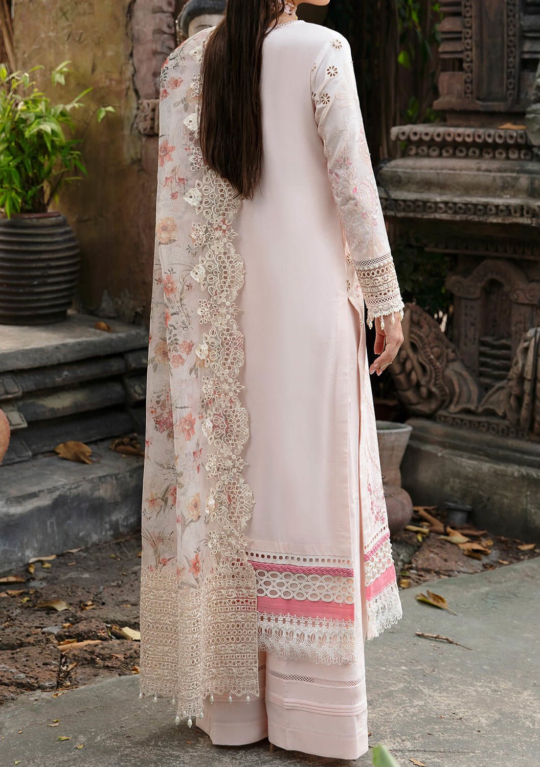 Imrozia Règiné Pakistani Luxury Lawn Dress - db25962